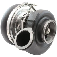 BOOSTED 6270 Conversion V-Band 0.85 Turbocharger 900HP - Hi Temp Black Finish