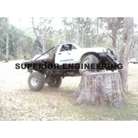 Drop Shackle Kit Suitable For Toyota Hilux/4Runner/Surf SAF (Stage 1) (Kit)