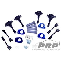 Subaru WRX EJ 20/25 Coil Kit Purple / Bracket