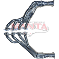 Extractors with 3in outlets (Camaro Gen 6 V8 6.2L 1 7/8in) - Silver