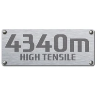 Drag Link Comp Spec 4340M Solid Bar 2-6 Inch (50-150mm) Lift Suitable For Nissan Patrol GQ Adjustable (Eye to Eye) (Each)