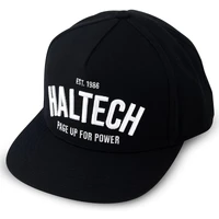 Snap Back - Black with White Text