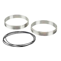 4.0'' Ferrule Pair Stainless Steel