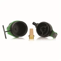 Baffled Oil Catch Can - Green