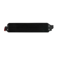 Performance Intercooler Kit (Civic 1.5T 2016+) Black Core, Wrinkle Red Piping