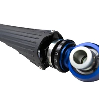 Universal Rigid Shock Shaft Guards Suitable for 2.5 Shocks (300mm) (Pair) - PDC-80-76-300(AL-SET)