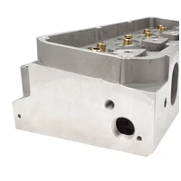Cylinder Heads SuperMax 225, Assembled, Aluminium, Ford 302-351 Cleveland, 3V, 73cc Chamber, 225cc Intake Runner, 630HP Out of Box, Pair