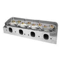 Cylinder Heads SuperMax 225, Assembled, Aluminum, SB Ford 302-351 Cleveland 3V 60cc Chamber, 225cc Intake Runner, 630HP, Pair