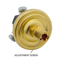 Vacuum Triggered Safety Switch Hobbs Switch 3 Terminal Norm Open Or Norm Closed Option Adjustable Set Point 18-22"Hg 1/8in NPT