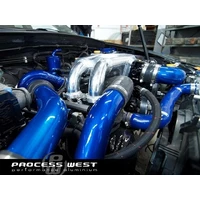 Intake Manifold - Reverse Orientation w/Cable Throttle (WRX/STi 01-05) Raw
