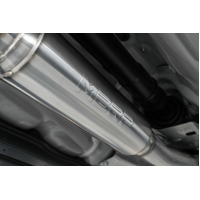 3" Cat Back Dual Split Rear Exit Race Version (WRX/STI 15-21) - T304 Stainless Steel
