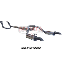 Extractors, Cats and Twin 3in Cat Back (Silverado 1500 ZR2 6.2L V8 Full Exhaust System With)