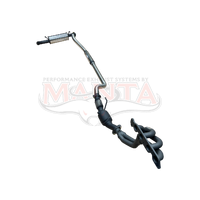 2 1/2in Full System, Extractor, Cat, Centre Hotdog & Rear Muffler (Suzuki Jimny XL 5 Door, 1.5L)