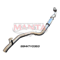 4in DPF Back for Superior Engineering Coil Conversion (Landcruiser VDJ79 Single & Dual Cab Ute)