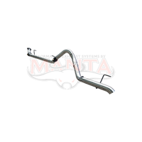 4in DPF Back Without Muffler (GDJ251R Prado, 2.8L TD 24 On)