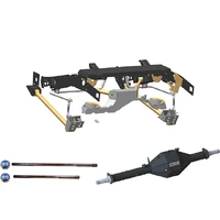 Superior Weld in Coil Conversion VSB14 Approved Base Kit with Track Corrected Chromoly Diamond Diff Housing Suitable For Toyota LandCruiser 79 Series 