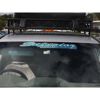 Large Sticker Blue Mylar (Type 2 Design)