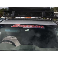 Large Sticker Red Mylar (Type 2 Design)