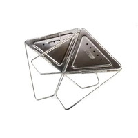 Premium Stainless Steel Folding Firepit