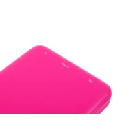 10,000mAh Pink Lithium Portable Power Bank 