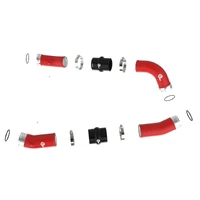 BladeRunner 2.5in & 3in Aluminum Hot & Cold Charge Pipe Kit - Red (Tacoma 24+)