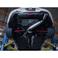 13-22 Toyota GR86/FR-S/BRZ H4-2.0L/2.4L Takeda 3in 304 SS Cat-Back Exhaust System w/ Brushed Tip