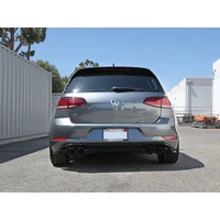 POWER MACH Force-Xp 304 SS Cat-Back Exhaust System Blue Tips (Golf R 15-19)