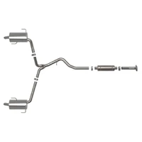 H4- 2-1/2 IN to 2-1/4 IN 304 Stainless Steel Cat-Back Exhaust (Outback 20-23)