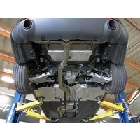 17-21 Alfa Romeo Giulia L4-2.0L (t) Mach Force-Xp 2in to 2-1/2in 304SS Cat-Back Exhaust