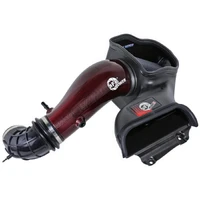 Supercharged Red Carbon Track Series Air Intake w/ P5R Filter (F150 Raptor R 23-24)