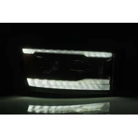 06-08 Dodge Ram 1500HD LUXX LED Projector Headlights Plank Style Chrome w/Seq Signal/DRL