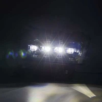 19-21 Ram 2500 NOVA LED Proj Headlights Plank Style Alpha Blk w/Activ Light/Seq Signal/DRL