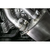 2.75 Inch Axle-Back Exhaust with Dual Mode NPP; Dual Rear Exit with Twin 4.0 Inch Pro Series Tips 16-24 Chevrolet Camaro