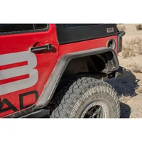 Jeep JK Flat Tube Fenders Front and Rear 07-18 Wrangler JK