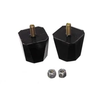 Universal 4.5in Tall x 4.5in Long x 2.5in Wide Black Bump Stops (2 per set)