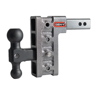 Mega Duty Drop Hitch 4500kg 2" Receiver - 5" Drop GHM-313 - 50mm Ball