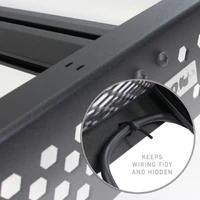 19-21 Toyota Tundra CrewMax Ceros Low Profile Roof Rack - Tex. Blk