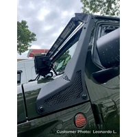 18-20 Jeep Wrangler JL/JLU/Gladiator JT XE Windshield Light Bar Mount - 50in Single Row