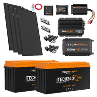 Elite Lithium Caravan Kit - 480Ah
