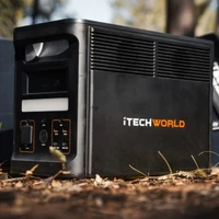 2000W 120AH PS1800 PRO Portable Lithium Power Station With Bluetooth