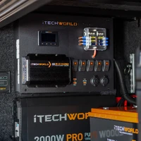 200Ah Control Hub Kit with 2 x iTECH100Ah Lithium