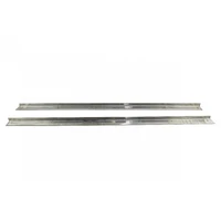 Jeep CJ7 Rocker Guards Pair 76-86 CJ7 Polished Silver
