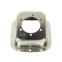Jeep CJ/YJ Gas Filler Neck 78-95 CJ and Wrangler YJ Polished Silver