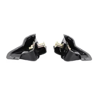 Jeep CJ/YJ Interior Door Latch Brackets Pair 81-95 CJ and Wrangler YJ Powdercoat Black
