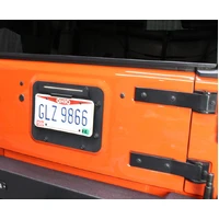 Jeep JK Tailgate Plug (set) 07-18 Wrangler JK Powdercoat Black