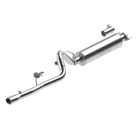 86-00 Jeep 2.5L Cherokee 2.5in Cat Back Single T409
