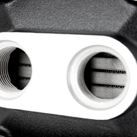 Universal Air-To-Water Intercooler Dual Pass (1500hp) - Opposite Side Inlet/Outlet