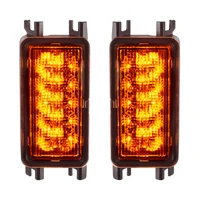 2018+ Jeep Wrangler JL Dual Function Reverse LED Flush Taillight - Amber/White