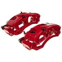 13-22 Ford F-250/F-350 Super Duty Rear Red Caliper Pair w/ Brkt