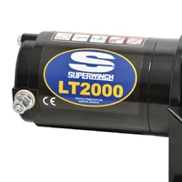 2000 LBS 12V DC 5/32in x 49ft Steel Rope LT2000 Winch